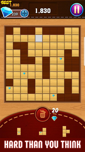 Block Puzzle : Classic Wood ภาพหน้าจอ 0