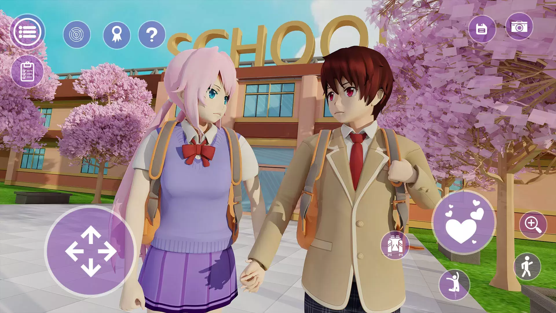 YUMI High School Simulator 3D ภาพหน้าจอ 0