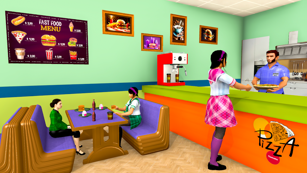 High School Girl Simulator 3D Ảnh chụp màn hình 1