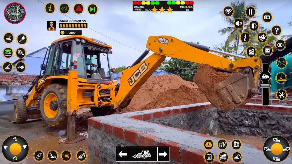 Snow Excavator Game: JCB Games Zrzut ekranu 1