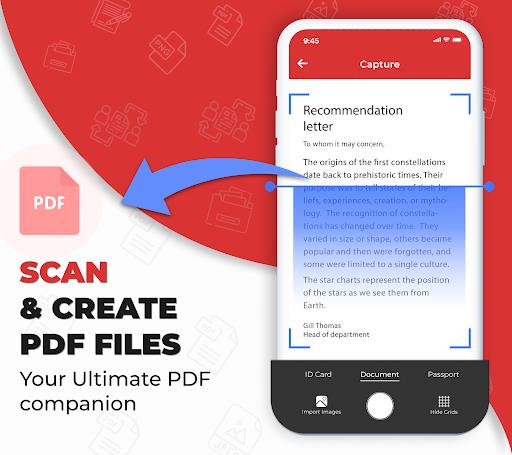 PDF Maker: Docs & ID Scanner 스크린샷 0