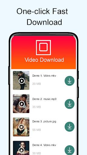 X Hot Video Downloader- Free Video Downloader 2021 スクリーンショット 3