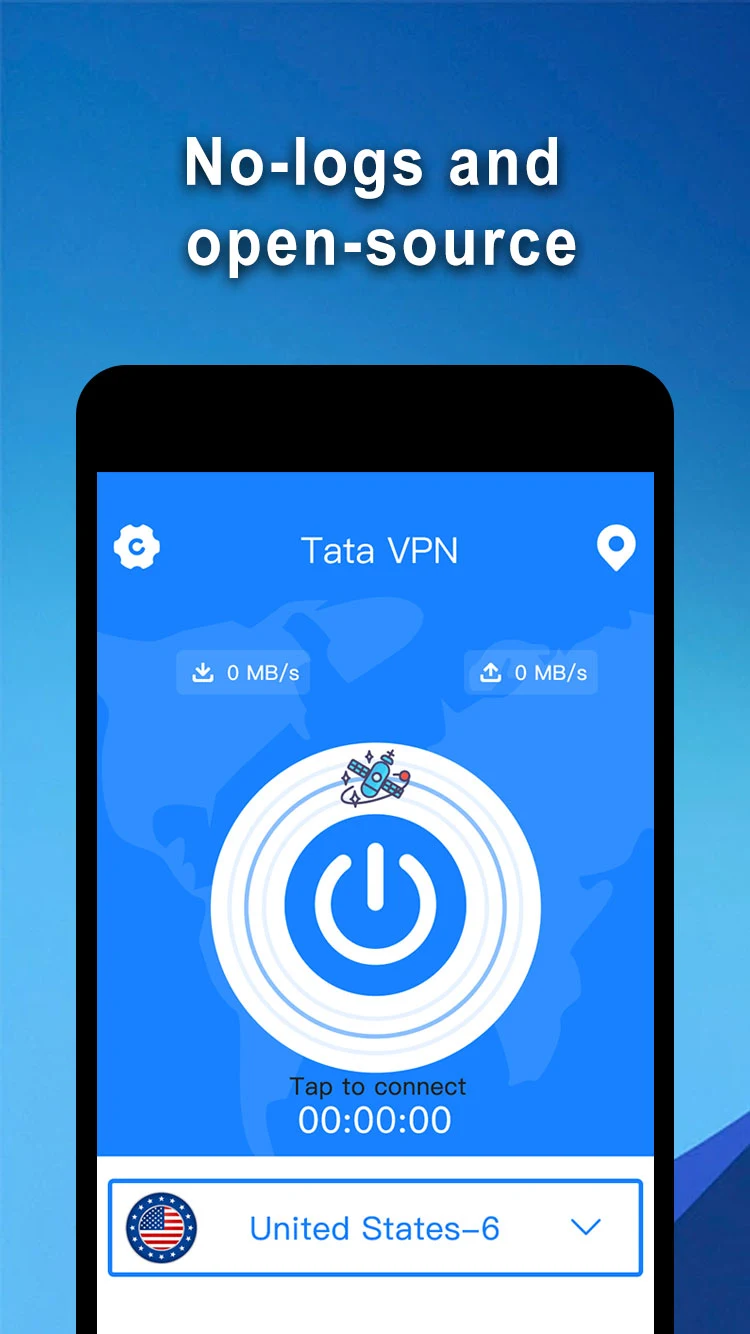 Tata VPN - Fast & Safe VPN Tangkapan skrin 1