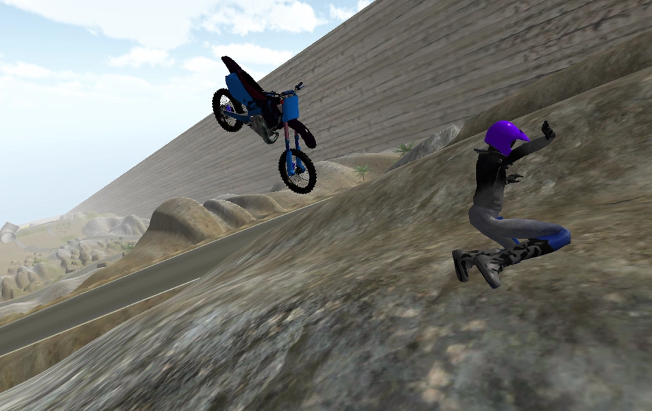 Motocross Uphill Park 스크린샷 3