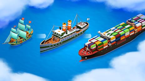 Sea Port: Cargo Boat Tycoon应用截图第1张