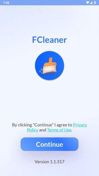 FCleaner ဖန်သားပြင်ဓာတ်ပုံ 1