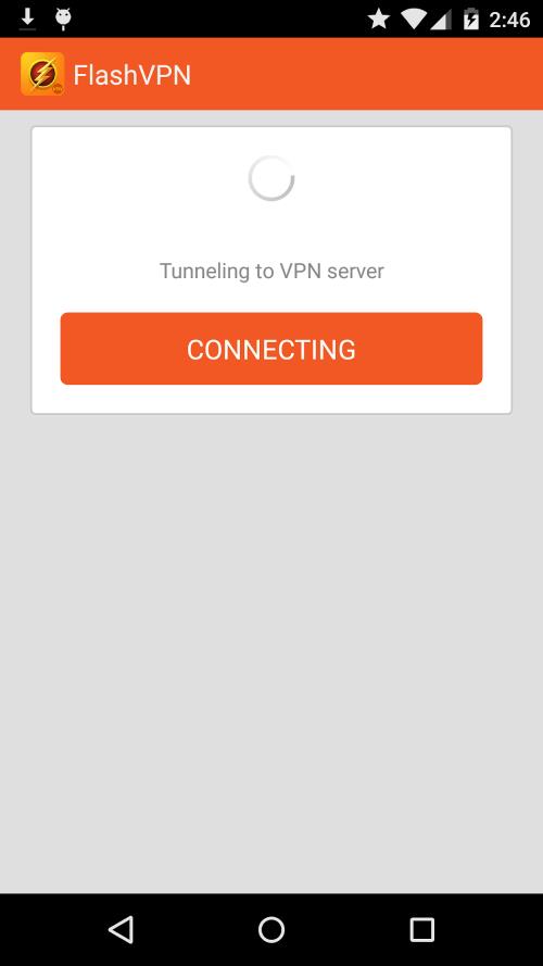 FlashVPN Zrzut ekranu 1