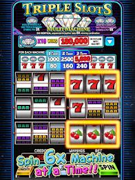 Triple Slots -Multi 6x Machine スクリーンショット 2