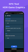 Super Game Booster & GFX Tool Capture d'écran 1