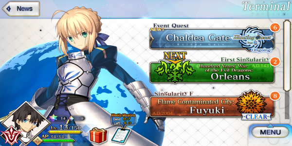 FGO English Screenshot 2