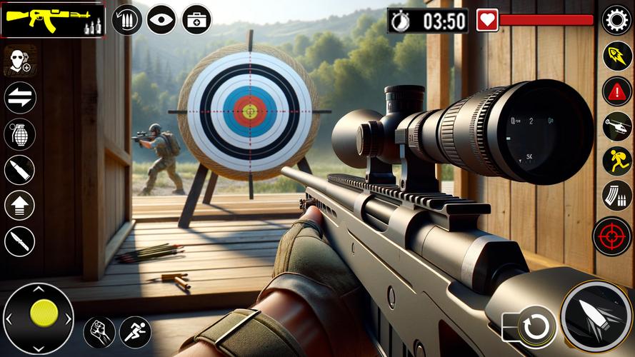 Real Target Gun Shooter Games 스크린샷 2