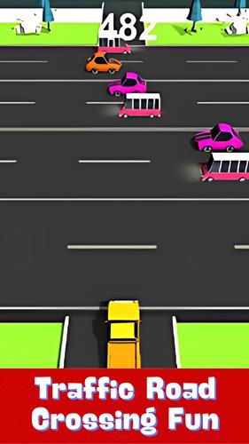 Traffic Road Cross Fun Game Capture d'écran 2
