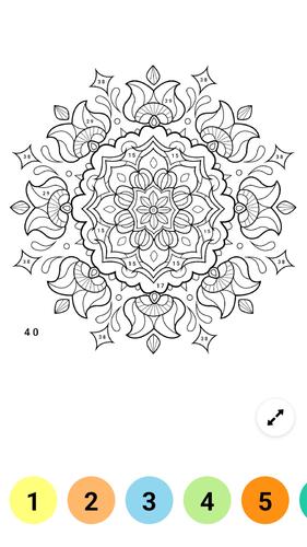Coloring Book-lake colouring Скриншот 1