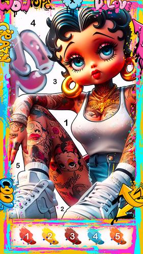 Schermata Street Art-Color by number 1