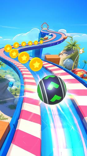 3D Super Rolling Ball Race Ảnh chụp màn hình 3