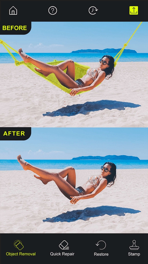 Photo Retouch - Supprimez les  Capture d'écran 1
