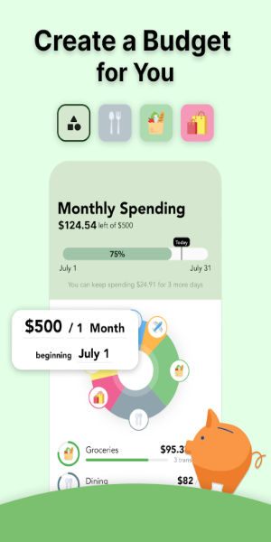 Schermata Cashew—Expense Budget Tracker 0