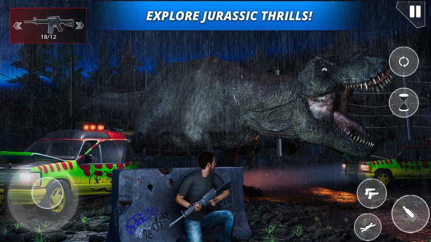 Jurassic Zoo Dinosaur Hunting應用截圖第0張