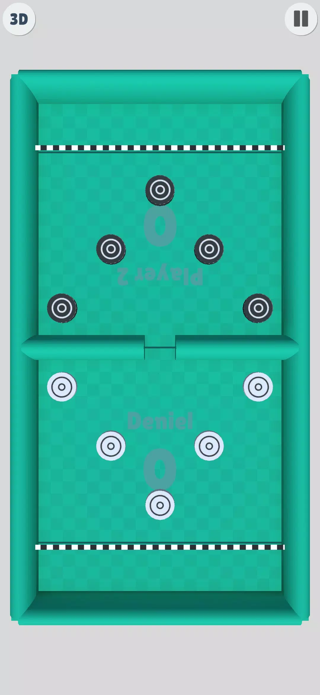 Puck Battle 2 Player Game ภาพหน้าจอ 2