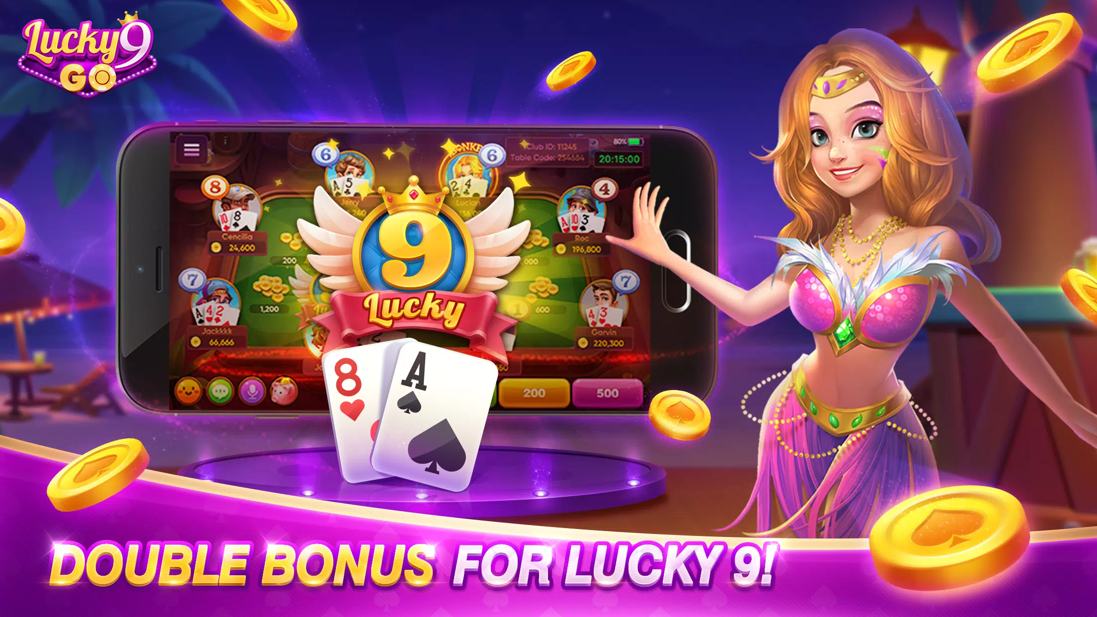 Lucky 9 Go Скриншот 3