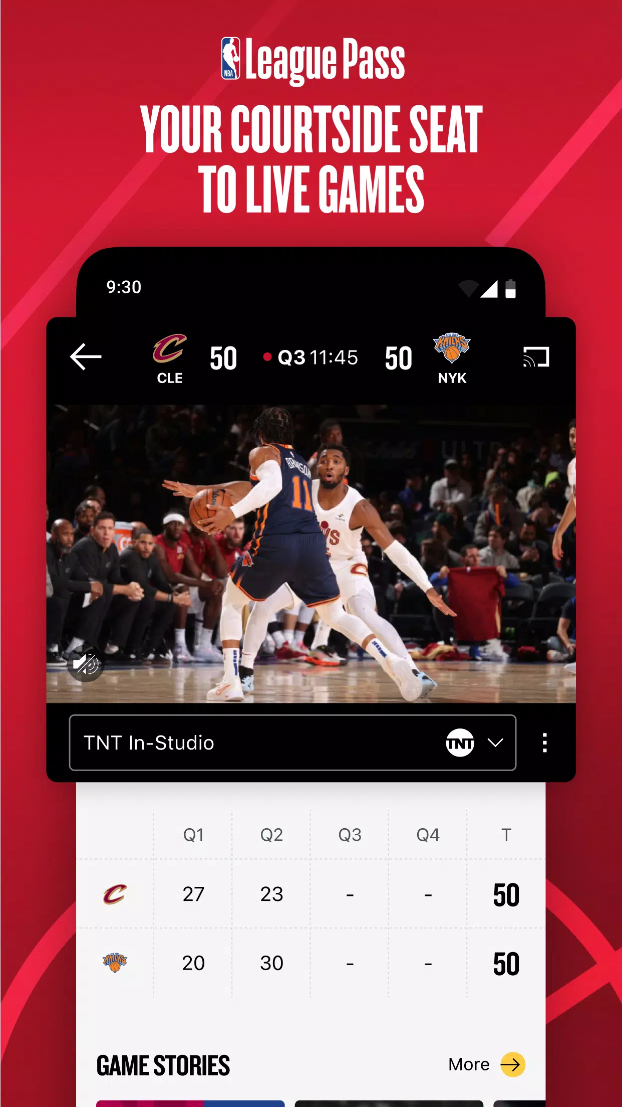 NBA: Live-Spiele & Spielstände Screenshot 1