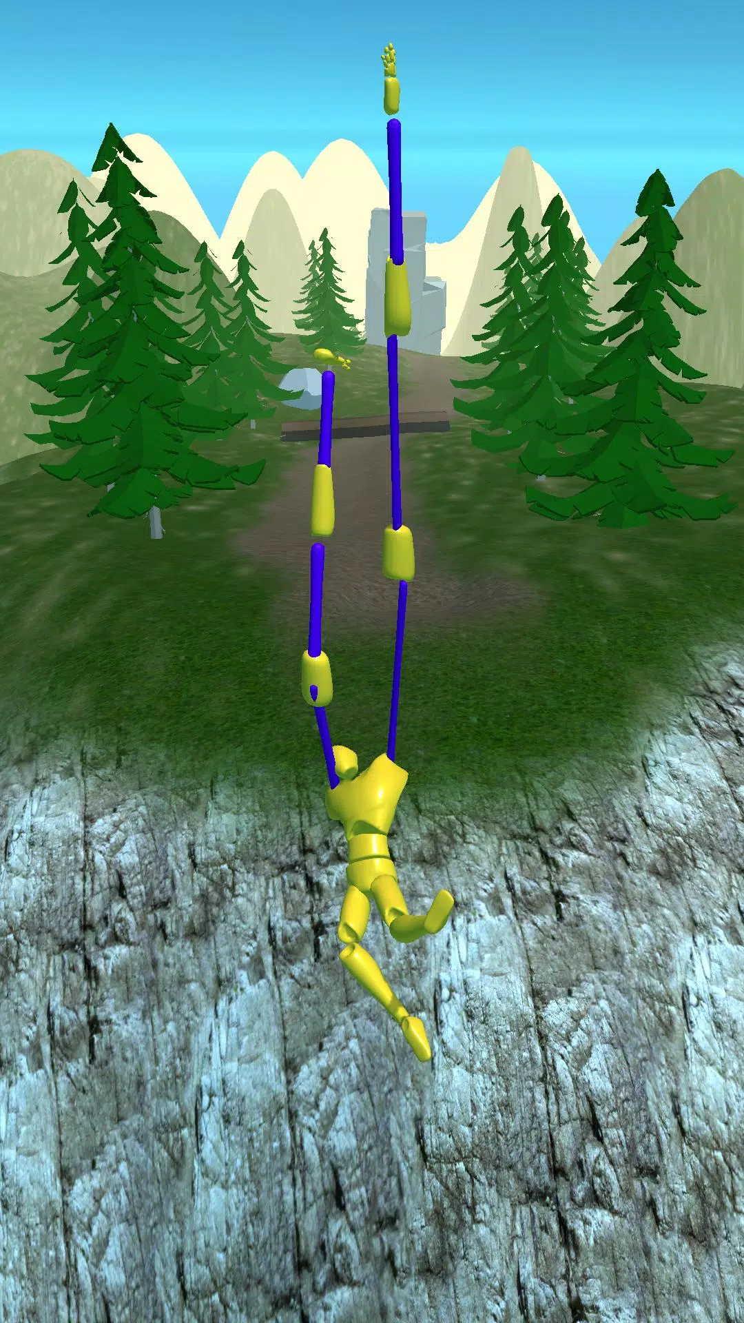 Rubber Jumping: Slingshot Doll Schermafbeelding 2