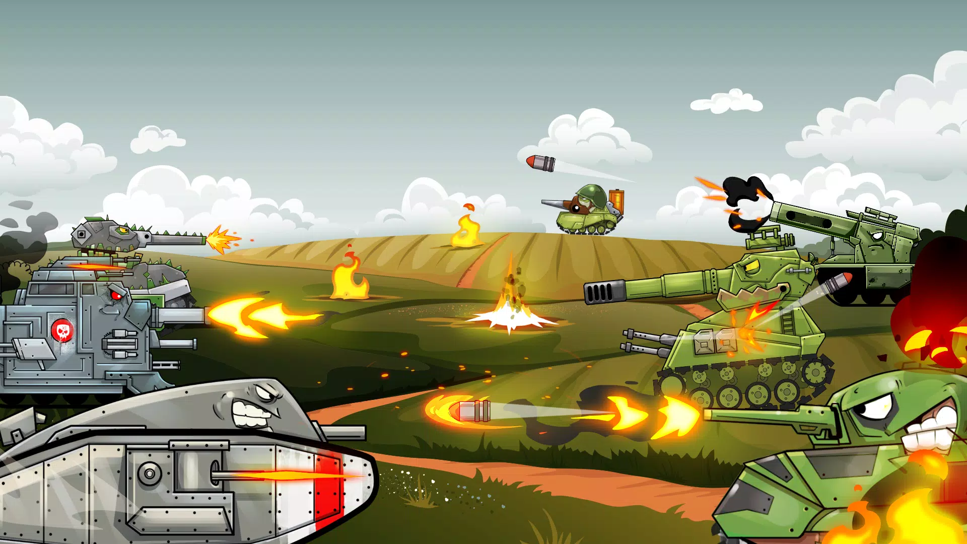 Merge Master Tanks: Tank wars Screenshot 1