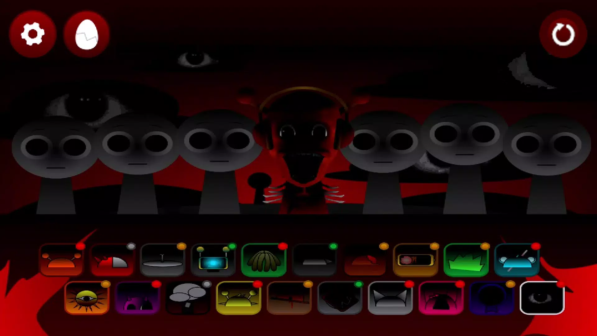 Sprunki Game Wenda Horror Mod应用截图第3张