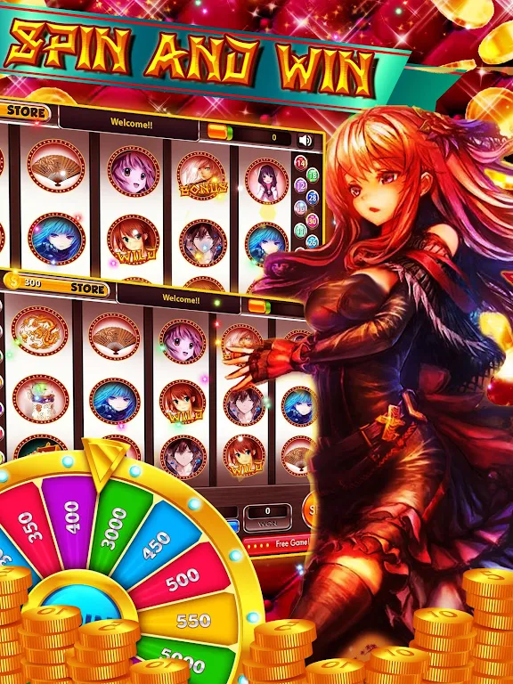 Anime Slots – Tokyo Pokies Capture d'écran 1