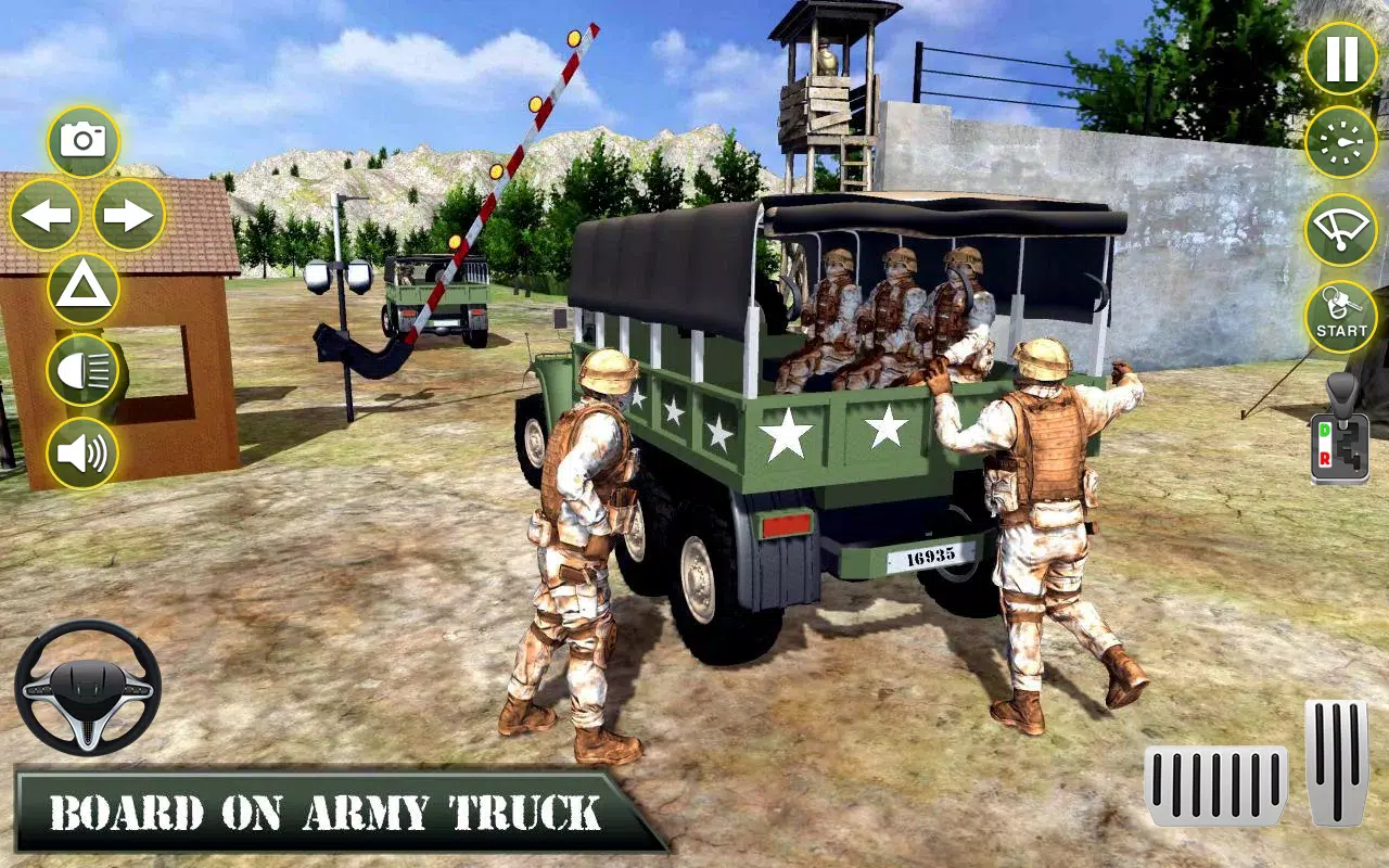 US Army Truck Sim Vehicles Schermafbeelding 2