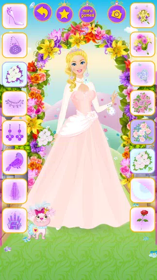 Princess Wedding Dress Up Game স্ক্রিনশট 1