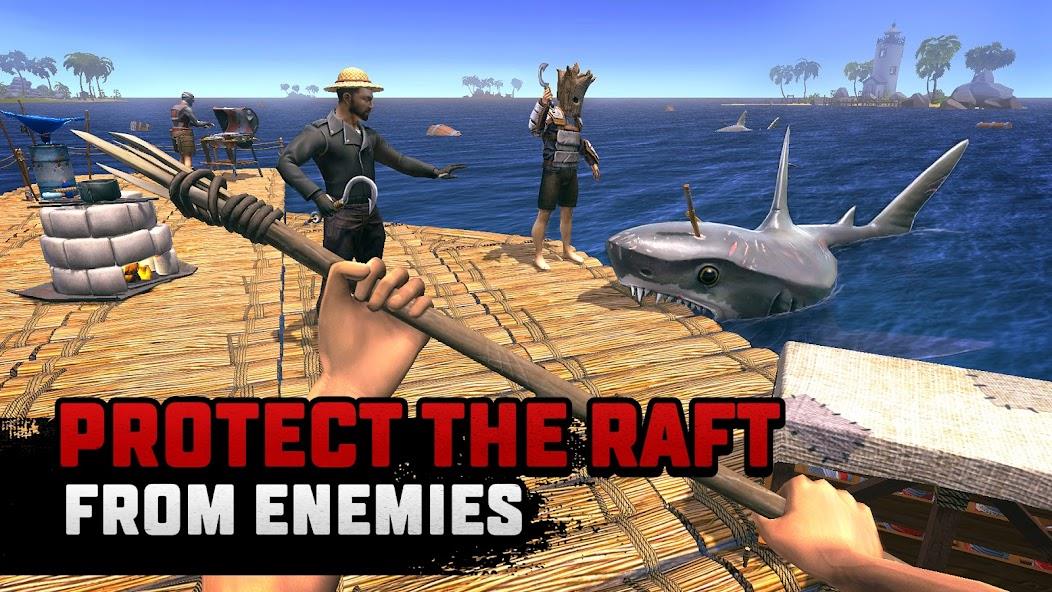 Raft® Survival: Multiplayer Schermafbeelding 2