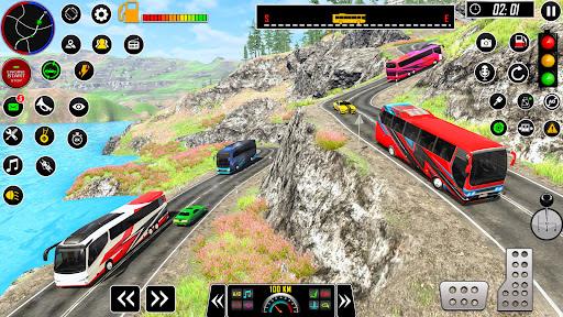 Grand City Racing Bus Sim 3D Tangkapan skrin 2