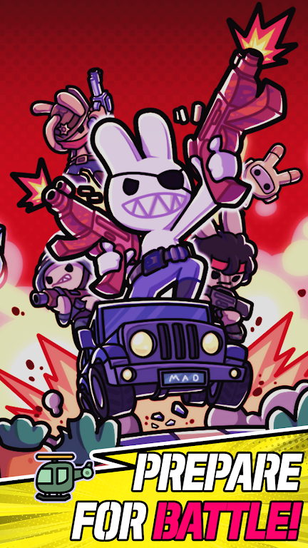 Mad Rabbit: Idle RPG ภาพหน้าจอ 0