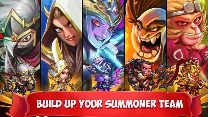 Epic Summoners: 史詩英雄勇士戰鬥RPG應用截圖第0張