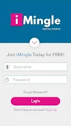 Free dating app - iMingle Social Events Capture d'écran 0