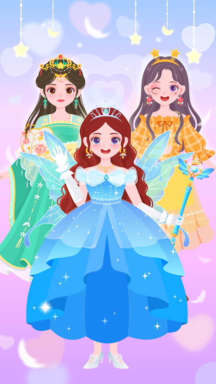 DuDu Princess dress up game ဖန်သားပြင်ဓာတ်ပုံ 2