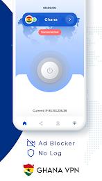 VPN Ghana - Get Ghana IP Ekran Görüntüsü 1