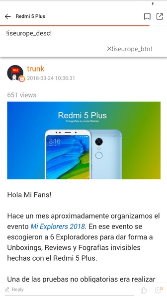 Xiaomi Community Tangkapan skrin 1