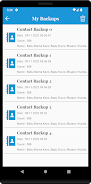 Contacts Backup And Restore Скриншот 2