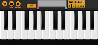 Virtual Piano स्क्रीनशॉट 1