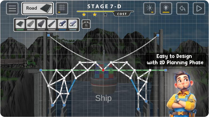 Bridge Constructor Zrzut ekranu 1