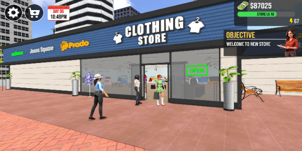 My Clothing Store Simulator 3d Ảnh chụp màn hình 0