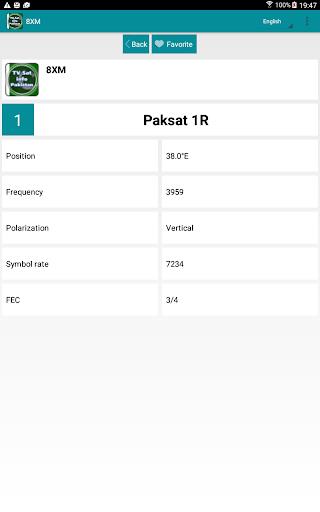 TV Sat Info Pakistan Captura de tela 0