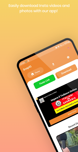 SnapIG - Insta Downloader Скриншот 0