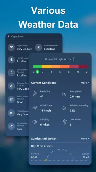 Weather Live: Accurate Weather स्क्रीनशॉट 3
