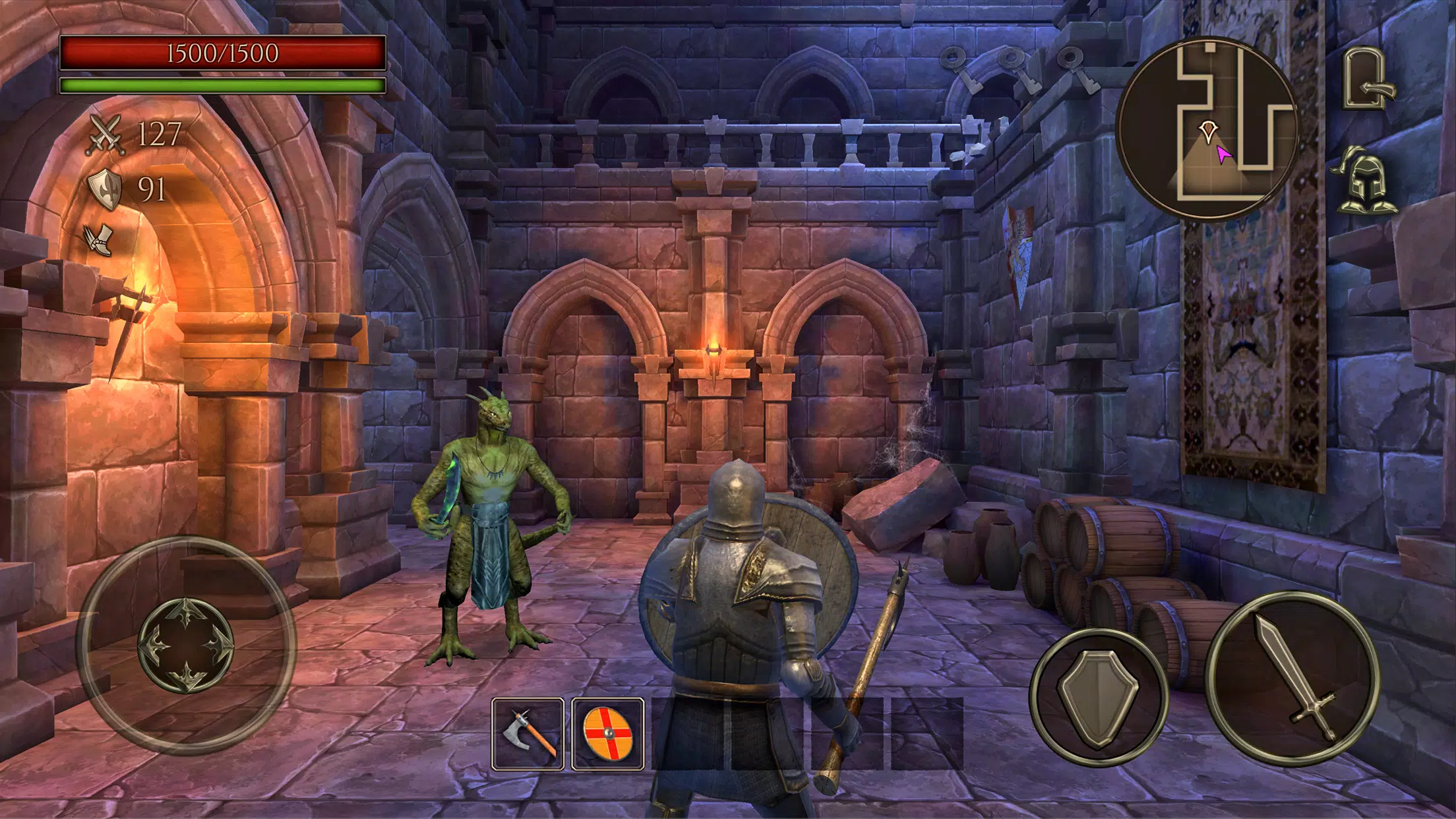 Ghoul Castle 3D - Action RPG应用截图第3张