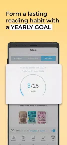 Bookly: Book & Reading Tracker Zrzut ekranu 3