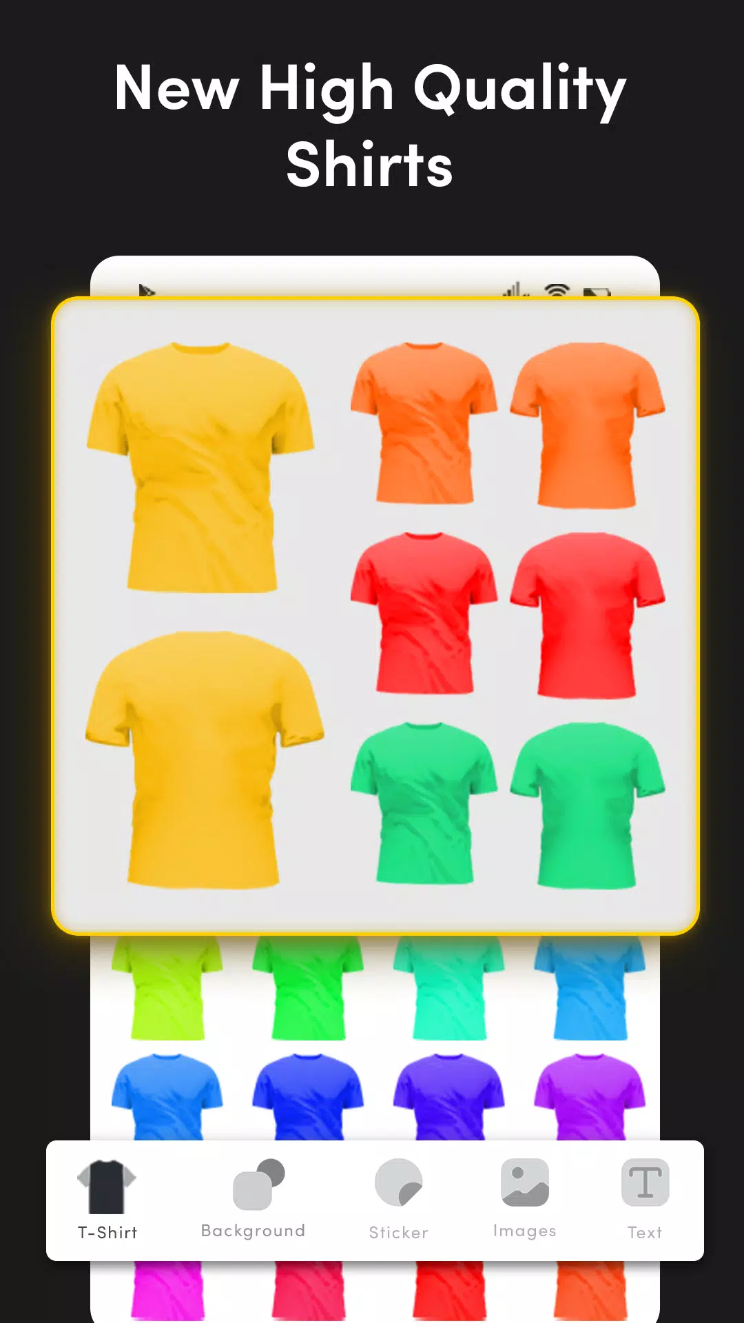 T Shirt Design Maker – YoShirt Ảnh chụp màn hình 2