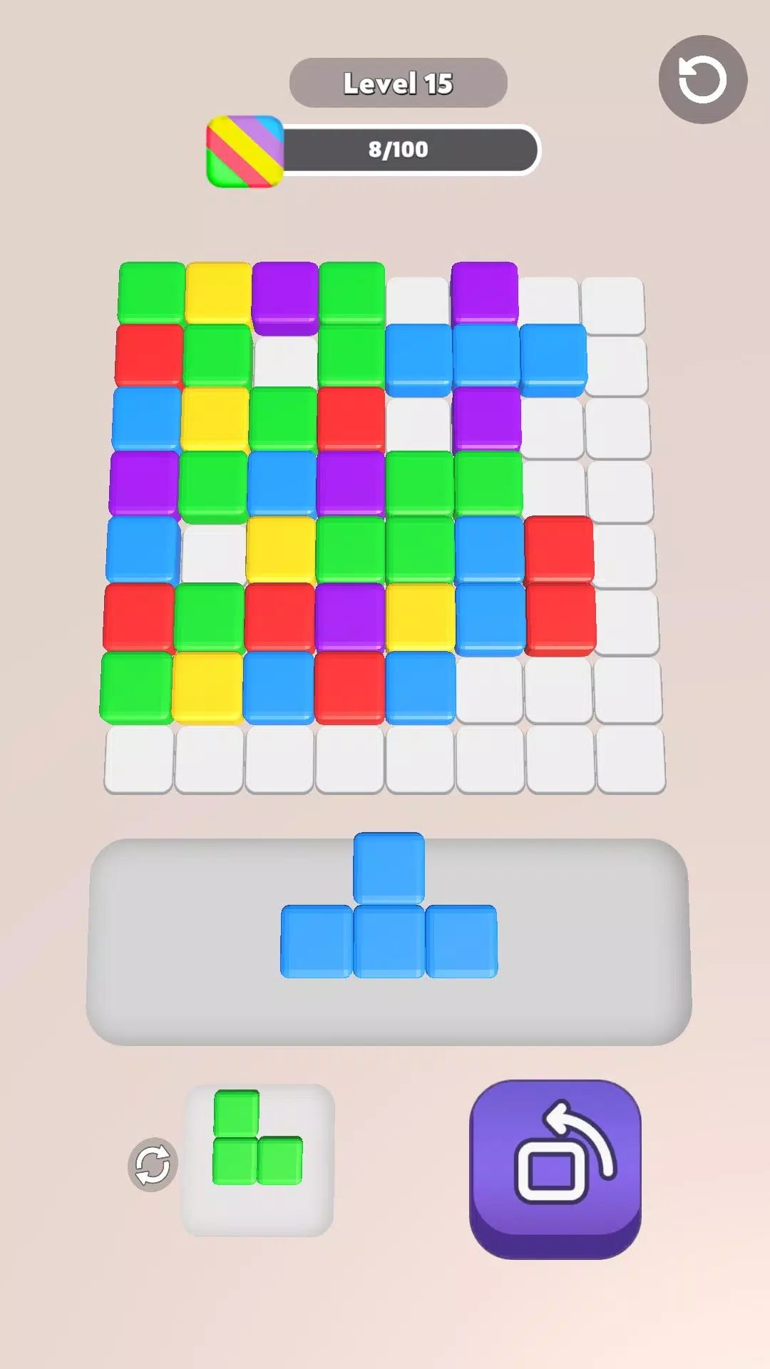 Block Puzzle 3D স্ক্রিনশট 1